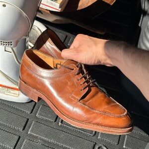 John Lobb “Barros” Split Toe Brown Leather Derby size 7.5E UK/ 8.5US